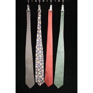 4 Men's Silk Ties, Assorted Brands